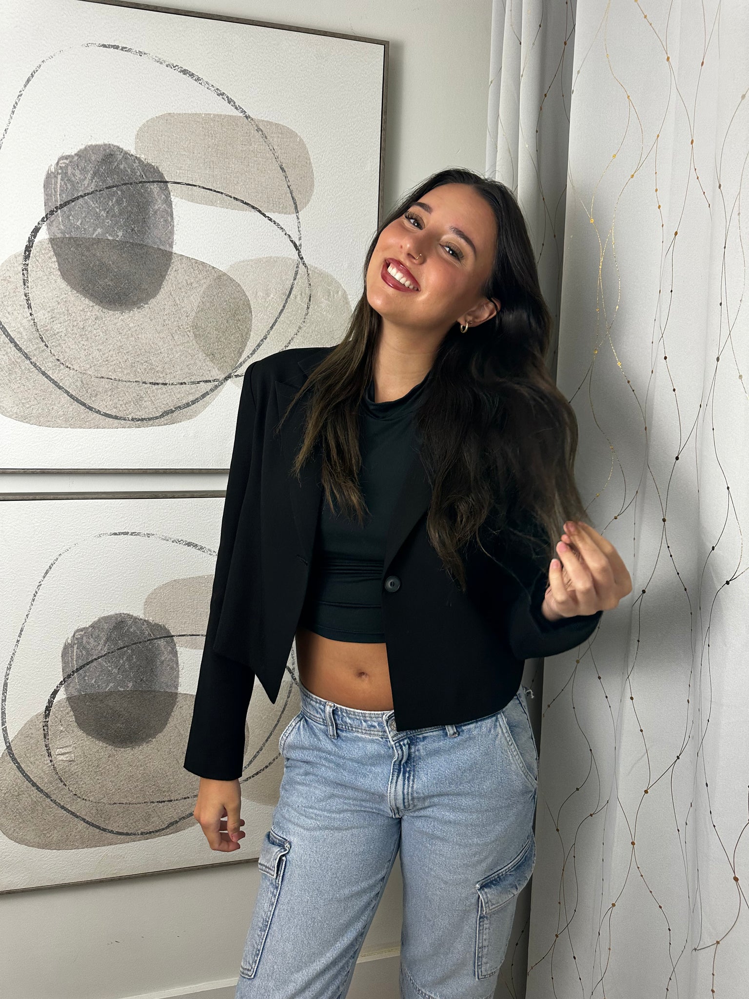 Blair Cropped Blazer